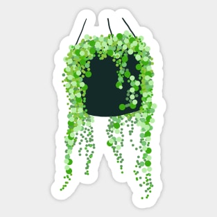 String of pearls Sticker